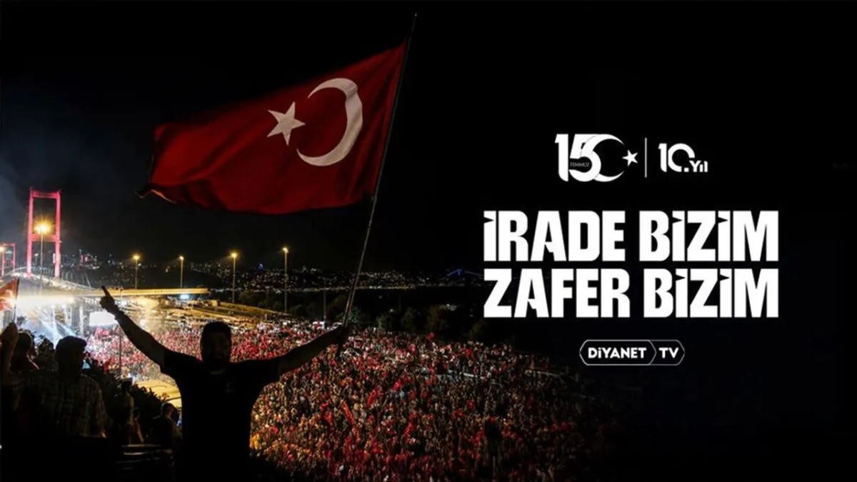Diyanet TV'den 15 Temmuz Demokrasi ve Milli Birlik Günü'ne özel programlar