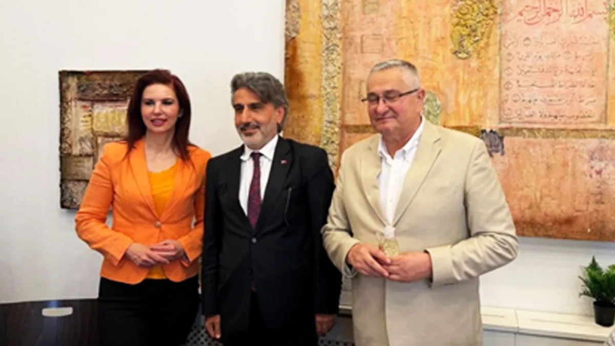 Zagreb Din Hizmetleri Müşaviri Şuşoğlu veda etti