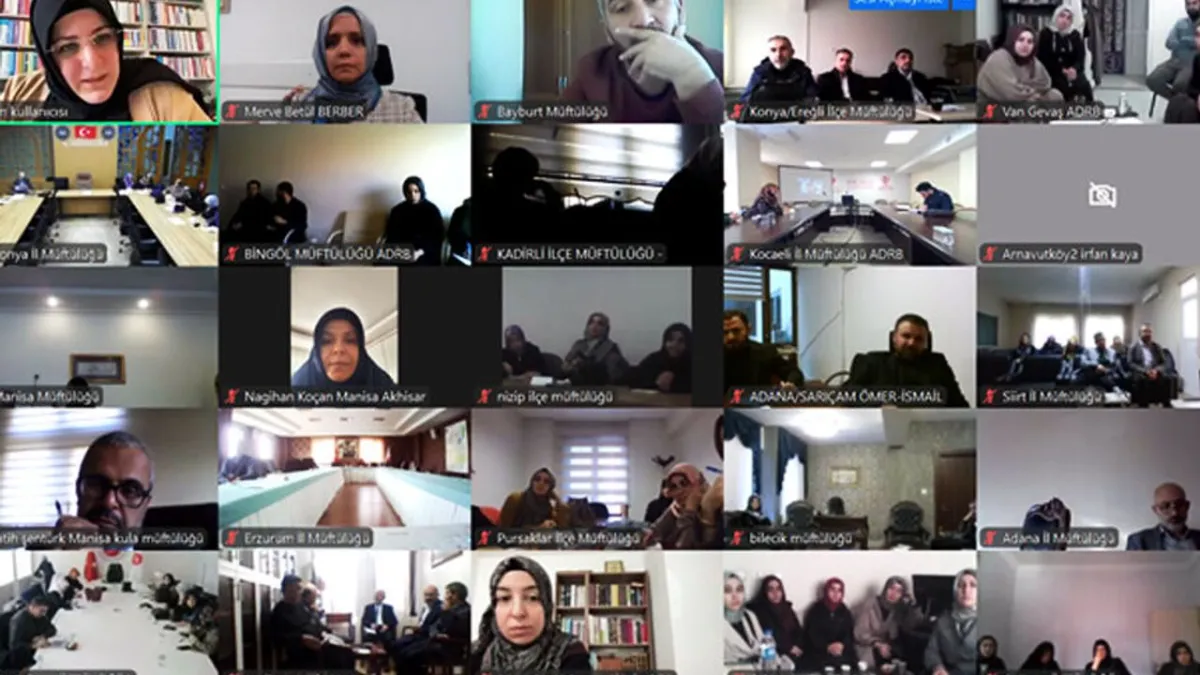 Diyanet'ten Kapsamlı 'Aile Ahlakı' Eğitimi: 2500'den Fazla Personel Katıldı