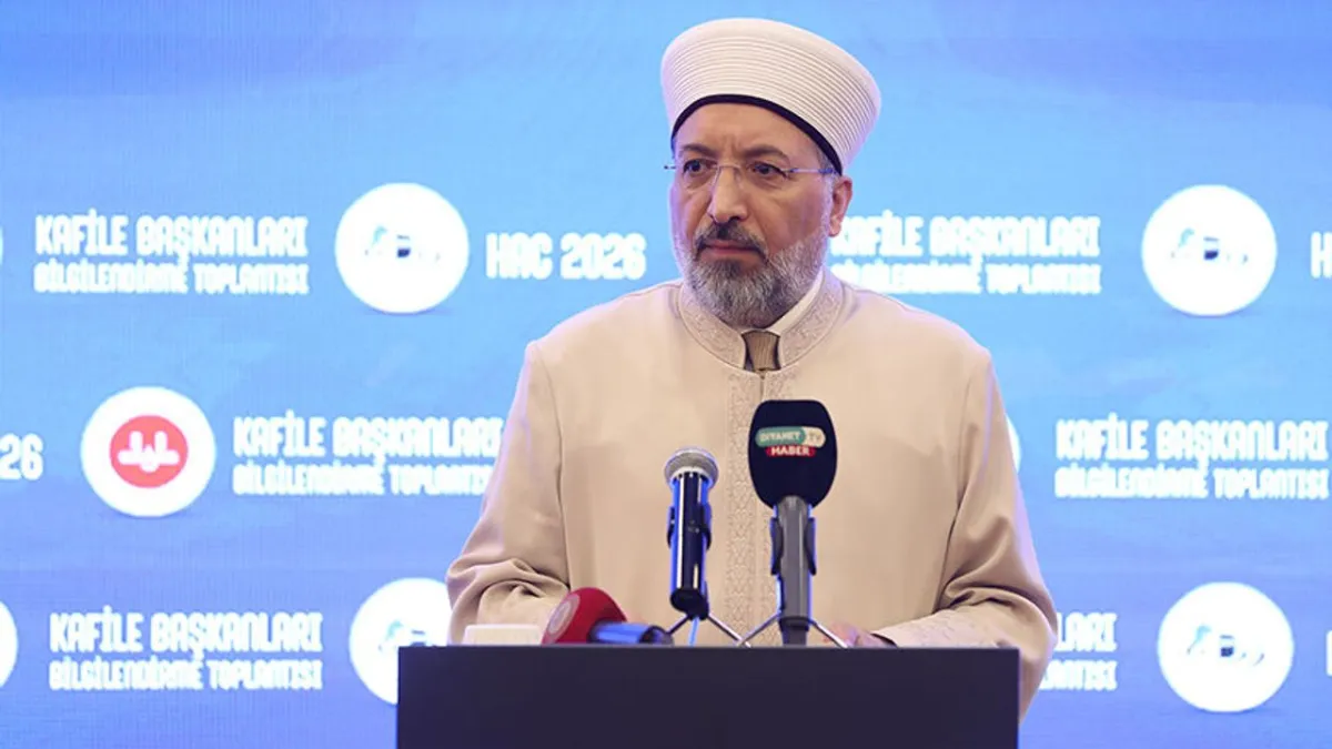 Diyanet Başkanı Arpaguş'tan Hac Yolculuğuna Derin Anlam Yükleyen Açıklamalar: 'Ömre Yayılan Mübarek Bir Sefer'