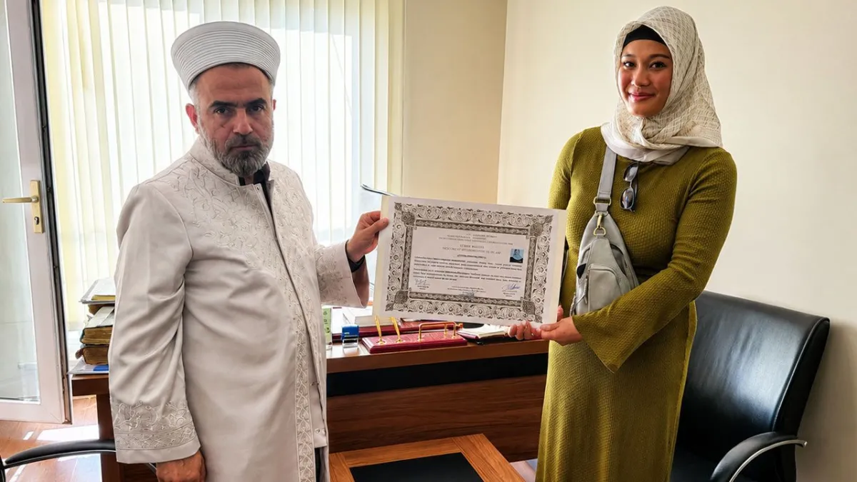 Taylandlı Kadın 'Meryem' Adıyla Malatya'da İslam'la Buluştu