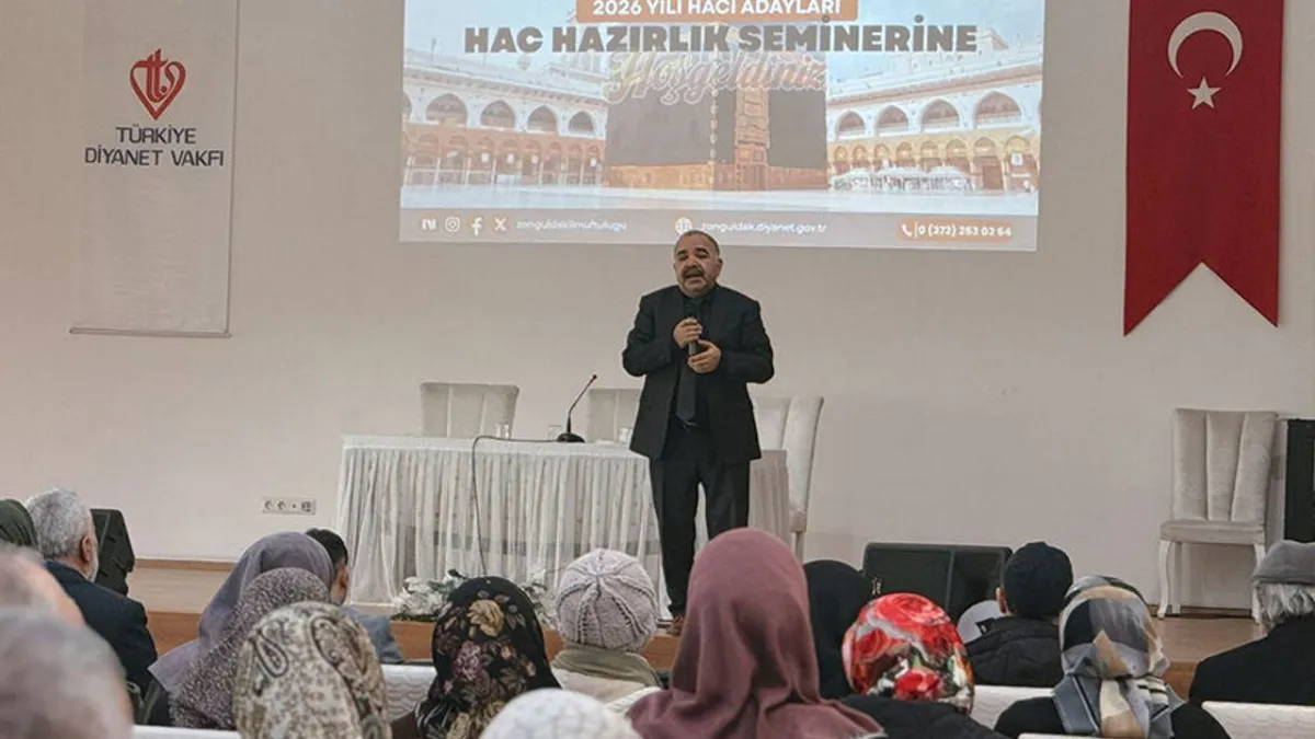Zonguldak'ta Hacı Adaylarına Kapsamlı Hac Hazırlık Semineri Tamamlandı