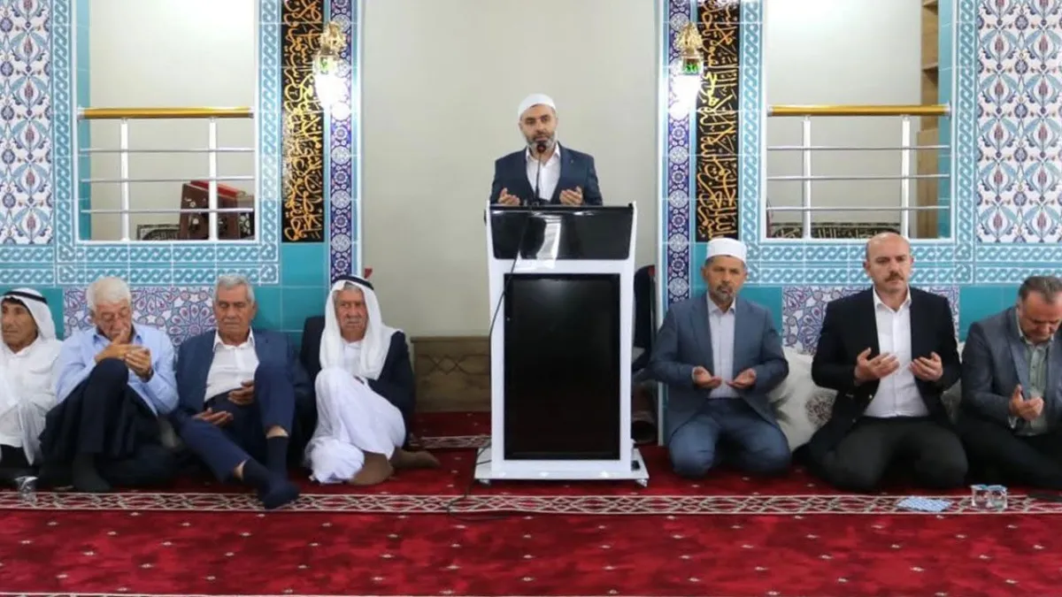 Çalışlı Mahallesi'nde Yeni Cami Dualarla Açıldı: Toplumsal Birlik Vurgusu