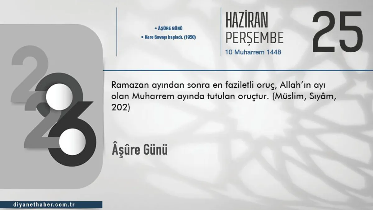 Âşûre Günü: Tarihi, Kültürel ve Dini Anlamlarıyla Derinlemesine Bir Bakış