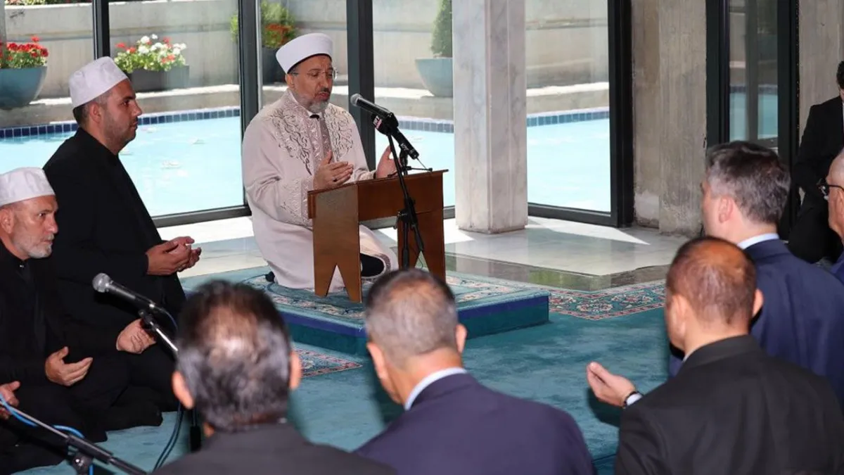 Diyanet'ten 15 Temmuz Şehitleri İçin Türkiye Genelinde Mevlid ve Dualar