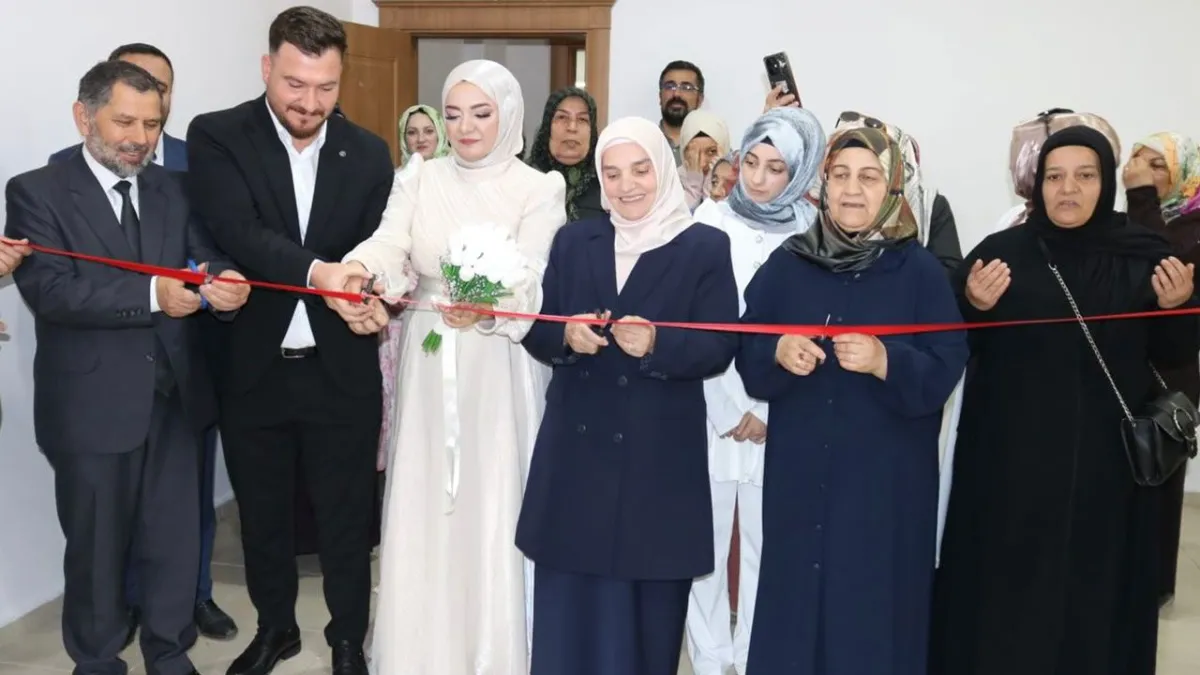 Mardin'de Yeni Nikah Salonu Hizmete Girdi: Aile Kurumu Güçleniyor