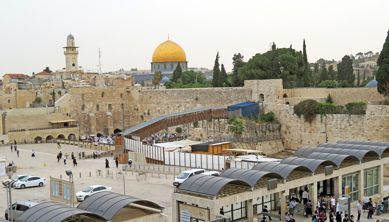 Duvar wailing — Western wall — İsrail