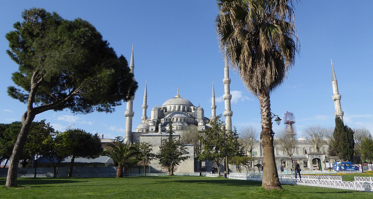 Istanbul — Manzara — Sultan ahmed camii