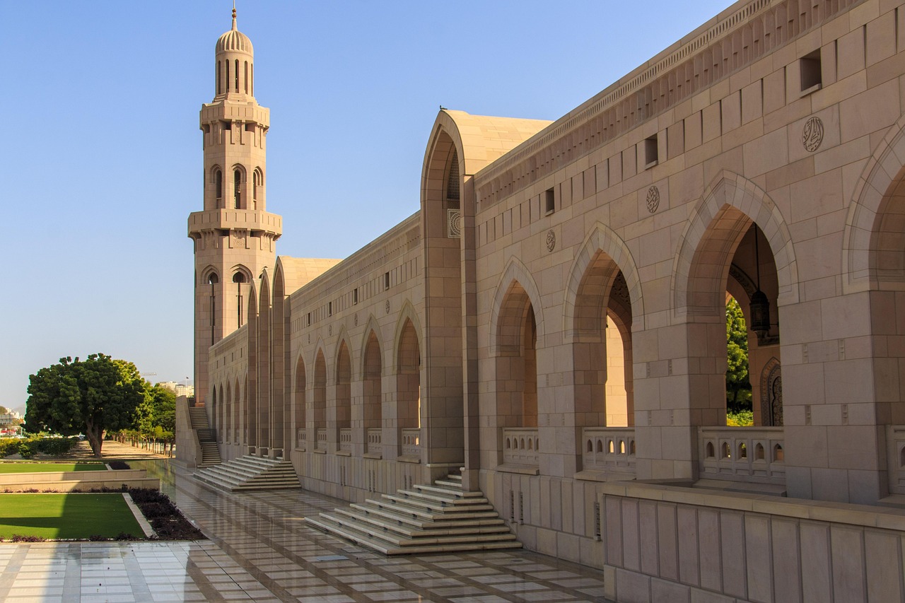 Sultan kabus büyük camii — Umman — Kabus