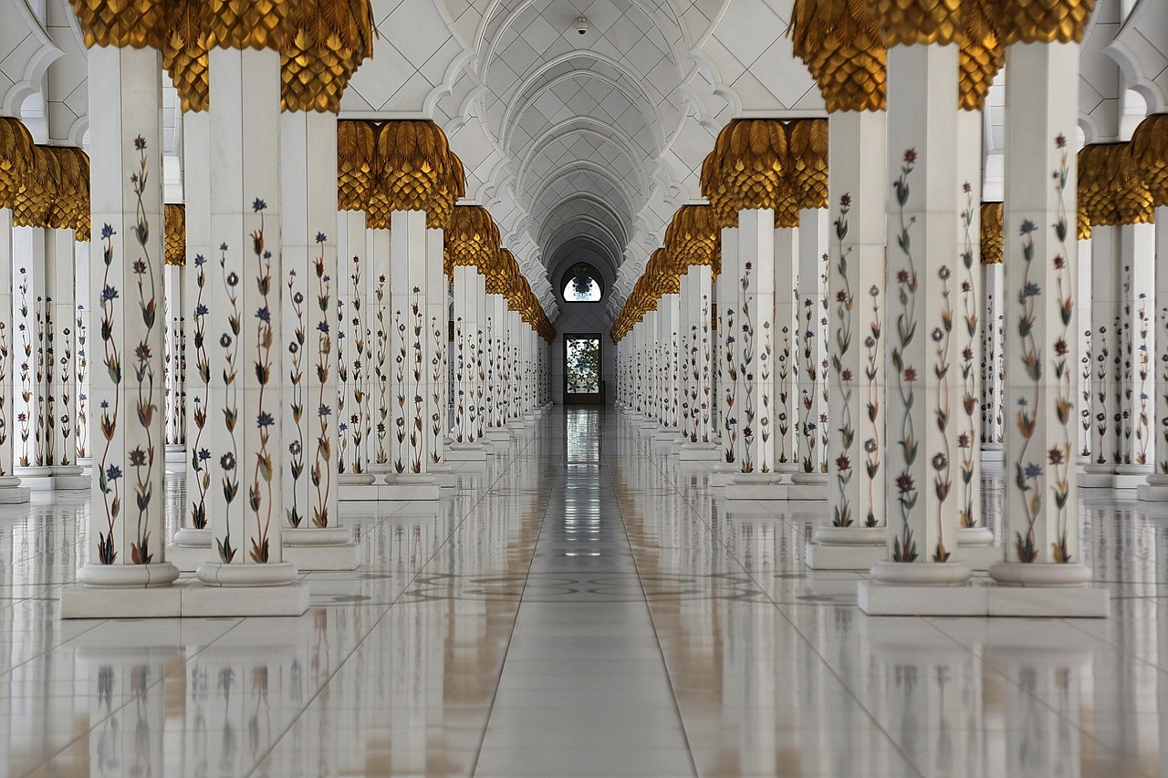 Abu dabi — Cami — Din
