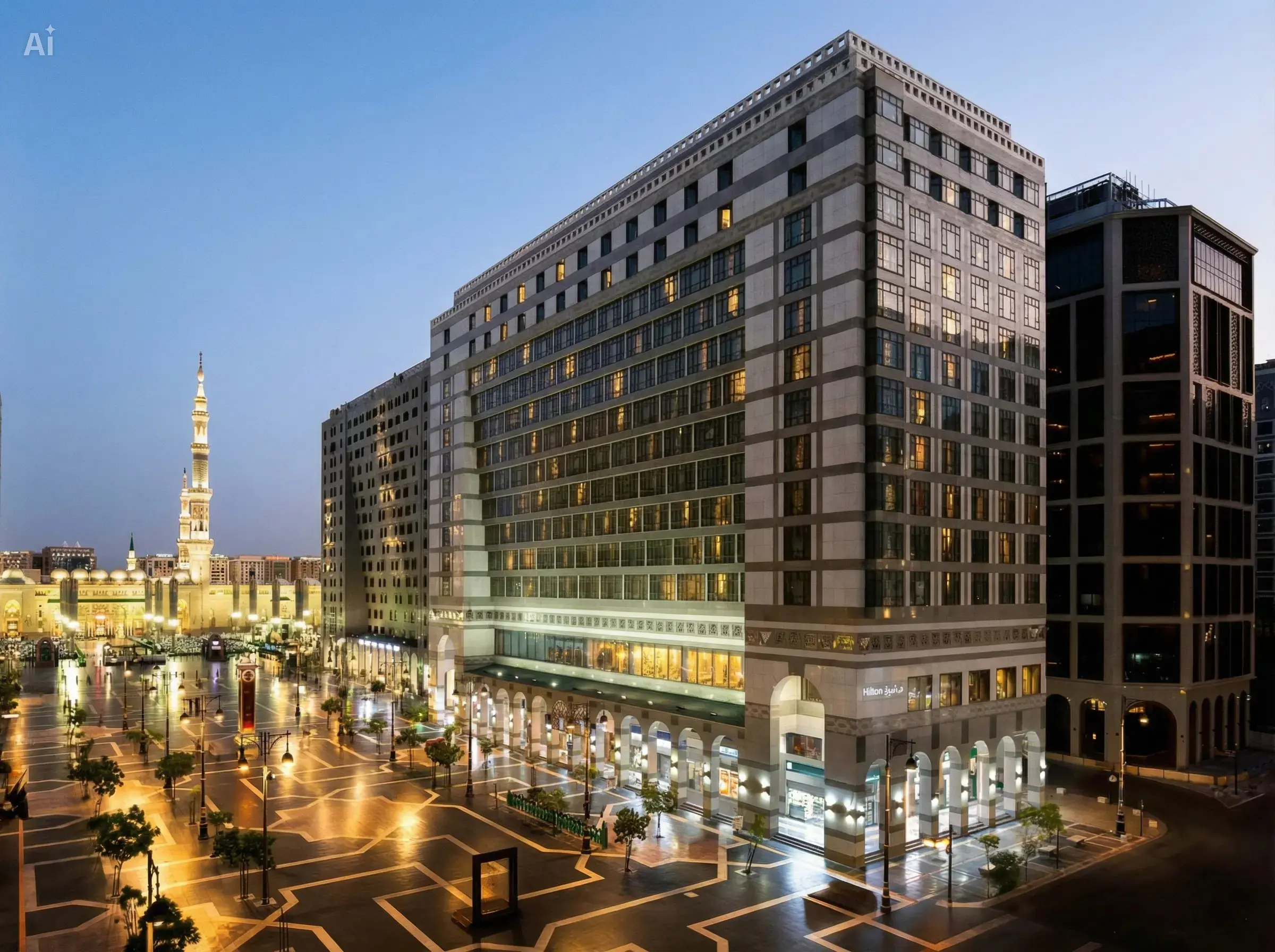 Hilton Madinah Umre Oteli — Medine-i Münevvere Konaklama
