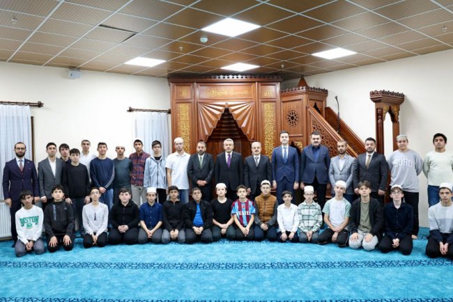 Vali Baydaş’tan Kur’an Eğitim Merkezine ziyaret