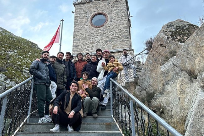 Tepebaşı'nda gençler kültür gezisinde buluştu