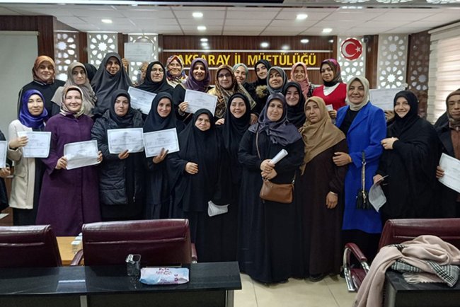 Aksaray'da "Gassallık Kursu" tamamlandı