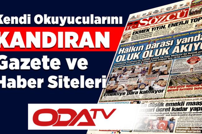 Kendi okuyucularını kandıran gazete ve haber siteleri