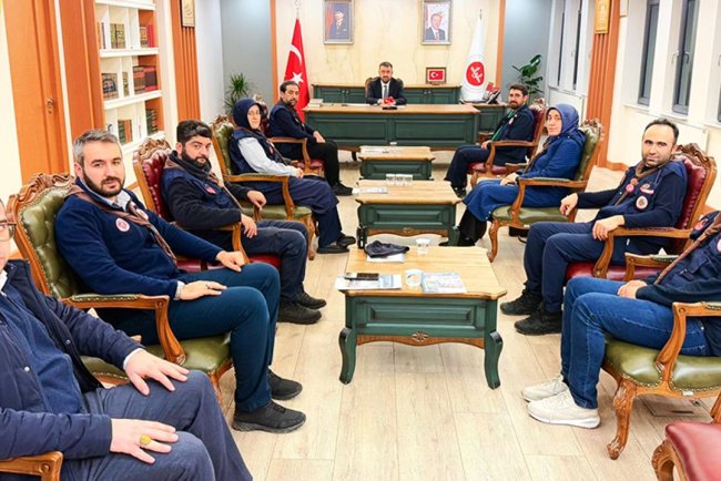 Diyanet izcilerinden anlamlı ziyaret