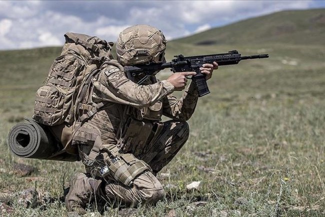 Irak'ın kuzeyinde PKK'lı 2 terörist etkisiz hale getirildi