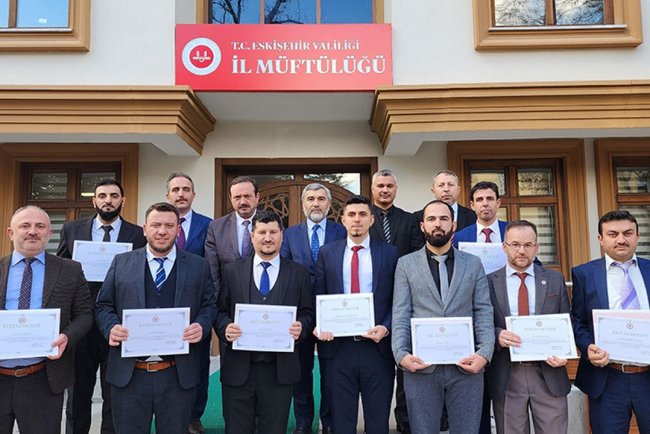 Eskişehir'de "Talim ve Tashih-i Hurûf Kursu" tamamlandı