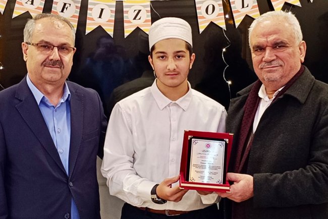 Safranbolu'nda hafızlık merasimi