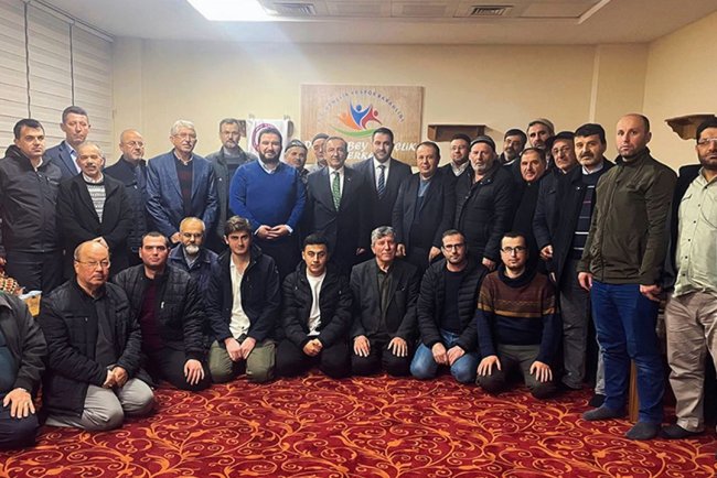 Balıkesir Müftüsü Yaşar, esnafla buluştu