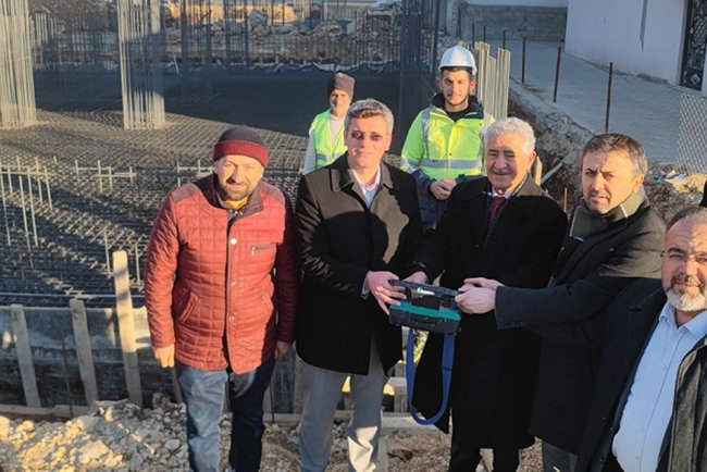 Adıyaman'da Hz. Ali Camii'nin temeli atıldı