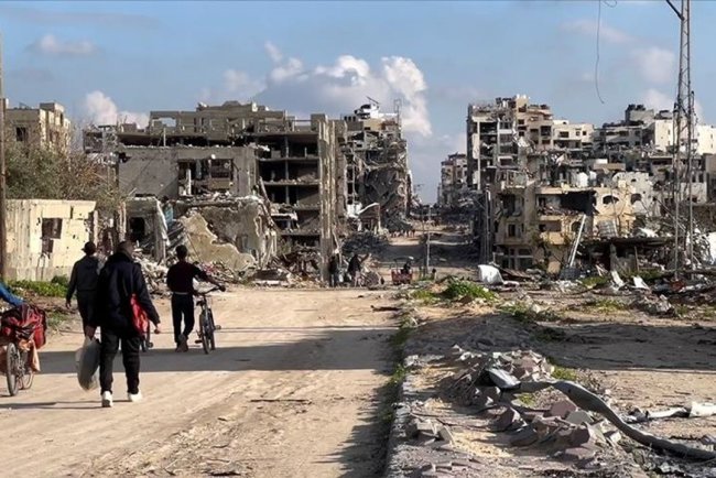 BM: İşgalcilerin zorla yerinden ettiği 376 binden fazla Filistinli Gazze'nin kuzeyine döndü