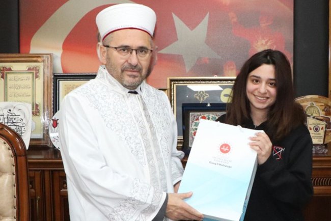 İtalyan Martina Elazığ'da Müslüman oldu