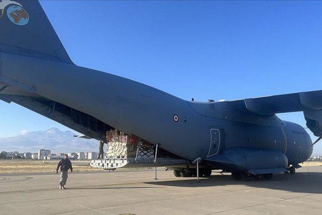 Gazze için hazırlanan 24 ton gıda malzemesi Ürdün'e ulaştırıldı