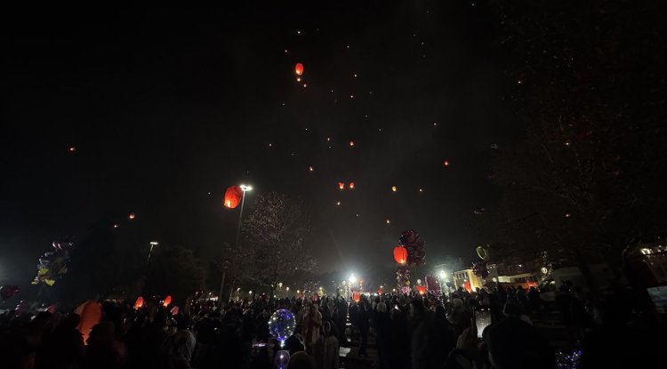 Konya'da "Şivlilik" geleneği kapsamında fener alayı coşkusu yaşandı