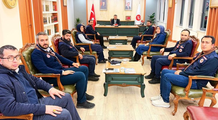 Diyanet izcilerinden anlamlı ziyaret