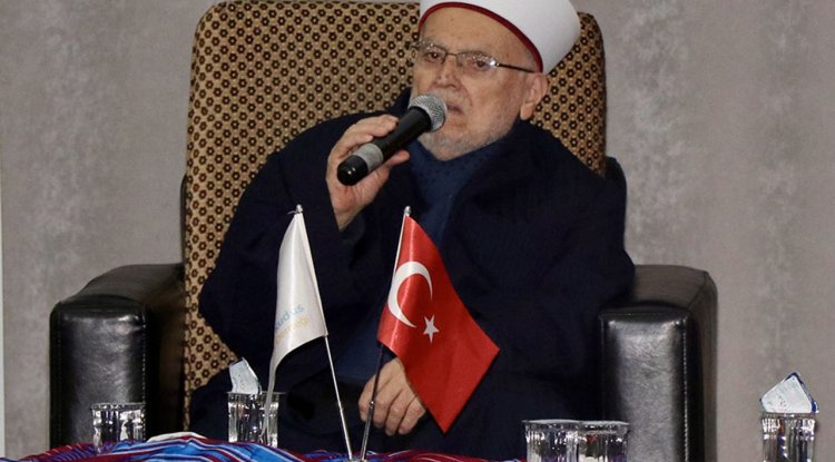 Mescid-i Aksa İmam Hatibi Şeyh İkrime Sabri, Trabzon'da vatandaşlarla bir araya geldi: