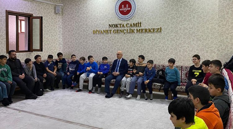 Nokta Camii Diyanet Gençlik Merkezi, ara tatilde gençleri ağırladı