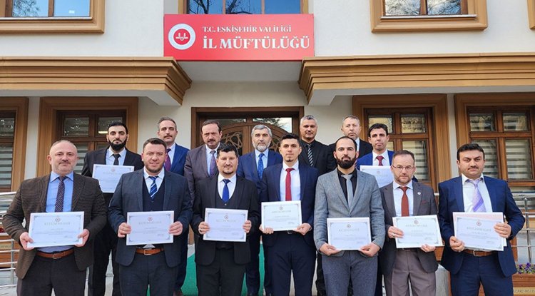 Eskişehir'de "Talim ve Tashih-i Hurûf Kursu" tamamlandı