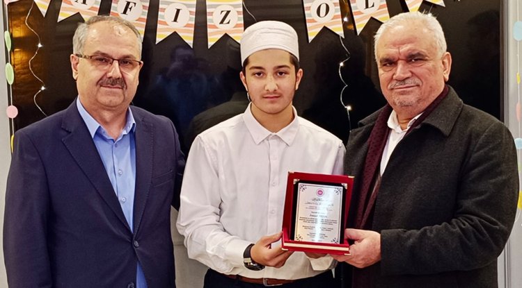 Safranbolu'nda hafızlık merasimi