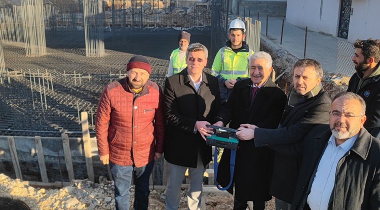 Adıyaman'da Hz. Ali Camii'nin temeli atıldı