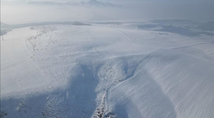 Türkiye'de gece en düşük sıcaklık eksi 34 ile Erzurum Tekman'da ölçüldü