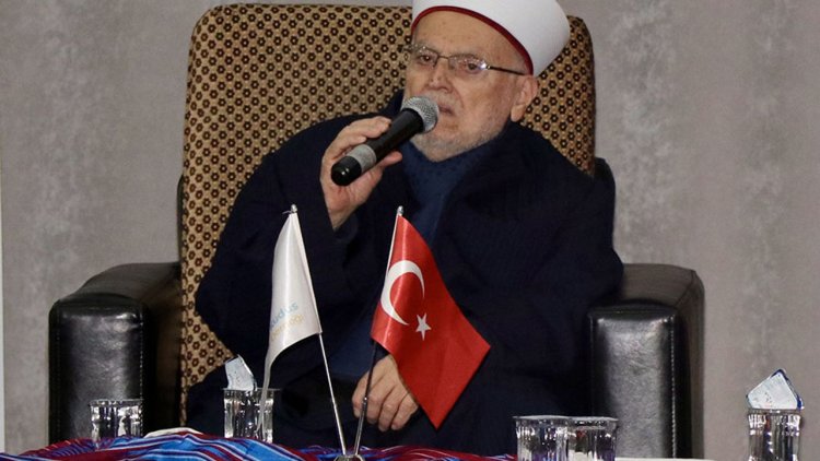 Mescid-i Aksa İmam Hatibi Şeyh İkrime Sabri, Trabzon'da vatandaşlarla bir araya geldi: