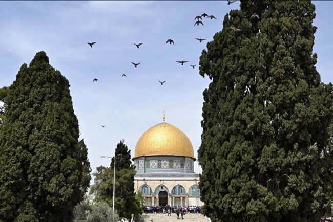 İşgalciler, ocak ayında Mescid-i Aksa'ya 21 kez baskın düzenledi