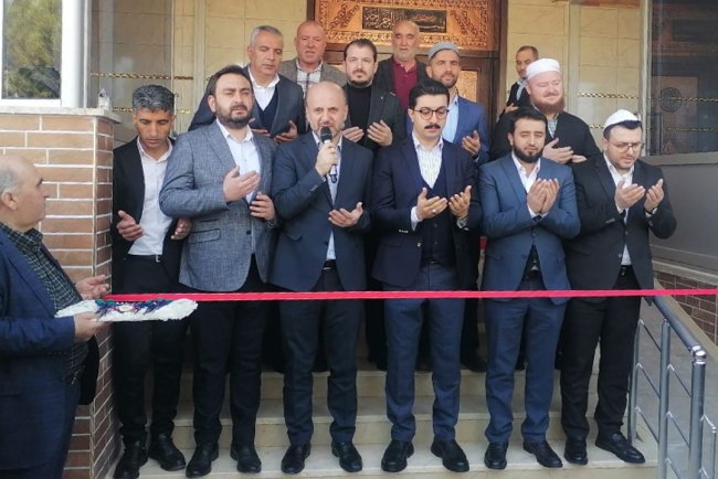 Pazarcık Çiğdemtepe Mahalle Camii yeniden açıldı