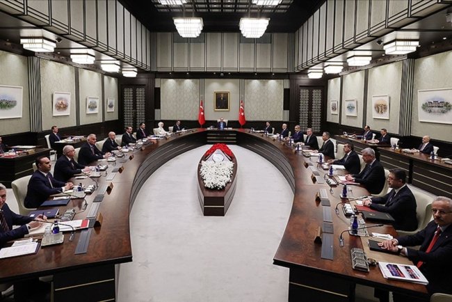 Cumhurbaşkanlığı Kabinesi toplandı
