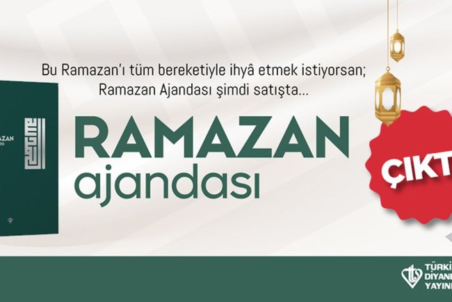 TDV Yayınları Ramazan Ajandası Çıktı!