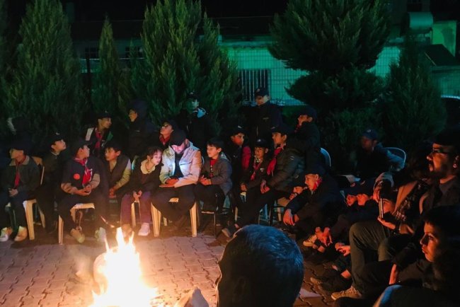 Akçakale’de çocuklar kamp heyecanı yaşadı