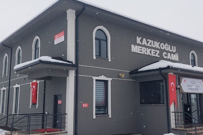 Düzce'de Kazukoğlu Mahalle Camii törenle açıldı