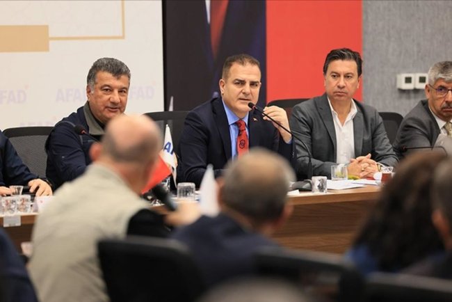 Muğla'da Ege Denizi'ndeki sismik aktiviteye yönelik risk değerlendirme toplantısı yapıldı