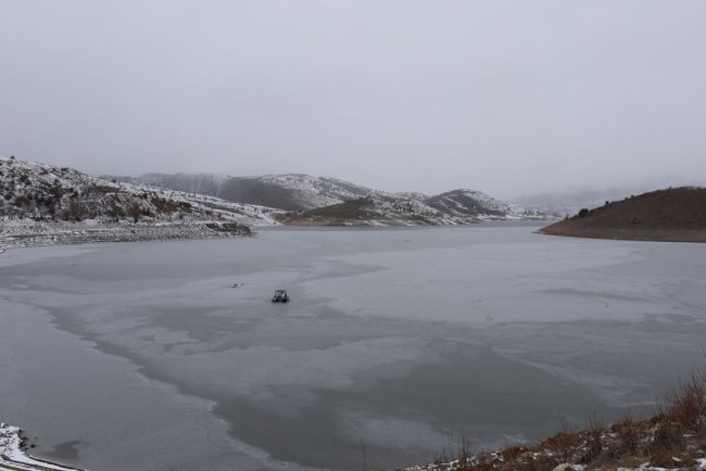 Çankırı'nın içme suyunu karşılayan Güldürcek Barajı'nda su seviyesi yüzde 31'e düştü