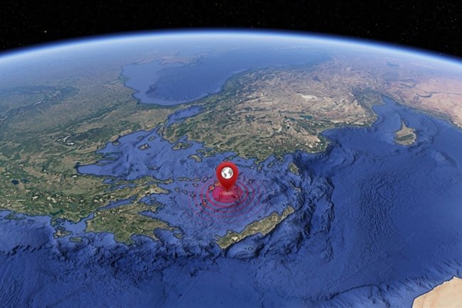 Ege Denizi'nde 5,1 büyüklüğünde deprem