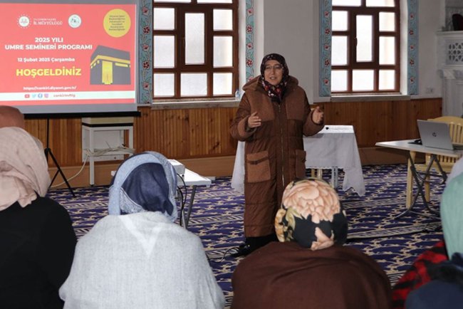 Çankırı'da 441 umreciye eğitim verildi