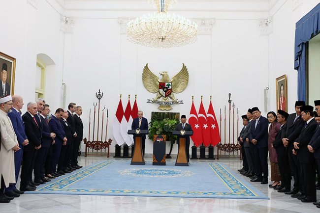 Türkiye ve Endonezya'dan 64 maddelik ortak beyan