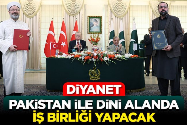 Diyanet, Pakistan ile dini alanda iş birliği yapacak