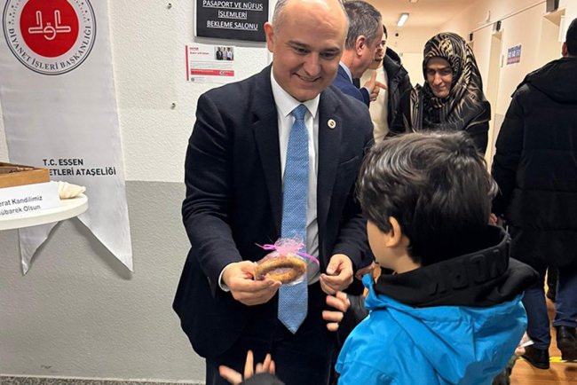 Essen Başkonsolosluğu’nda Berat Gecesi kutlandı